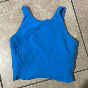 Lululemon Align high-neck tank top size 6 Nile Blue